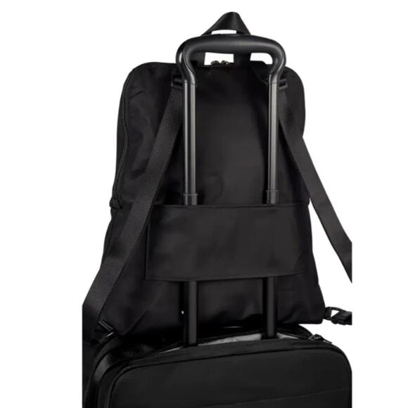 TUMI Voyager Nylon Backpack Lightweight Fold Away Just in Case Tavel Bag Black main image 4